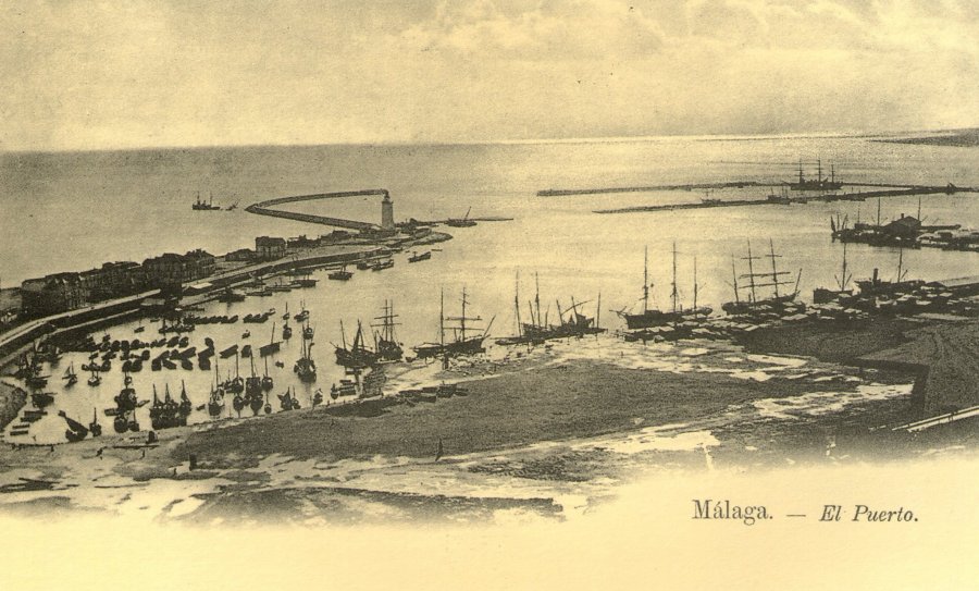 El puerto de Málaga en la memoria