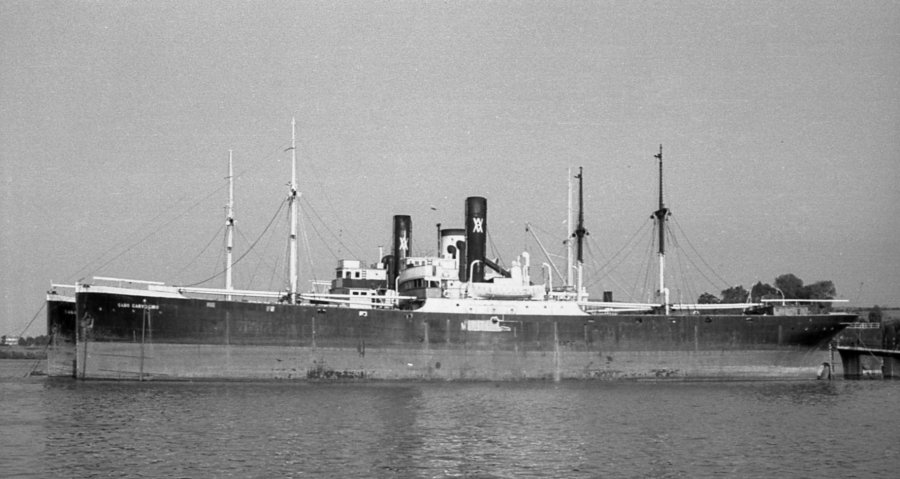 El vapor Cabo Carvoeiro de Ybarra