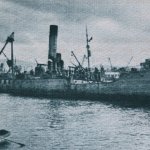 El mercante panameño Reina, hundido en Gijón cuando traía armas para la República, es reflotado